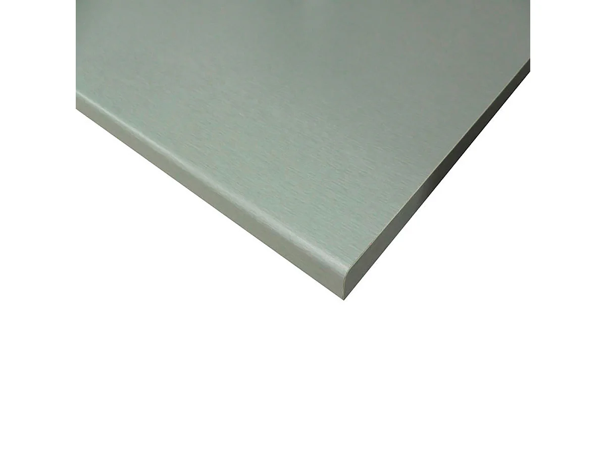 Cuisine 4 éléments couleur chêne/gris avec plan de travail - Longueur 120 x Profondeur 51.6/60 x Hauteur 206.5 cm