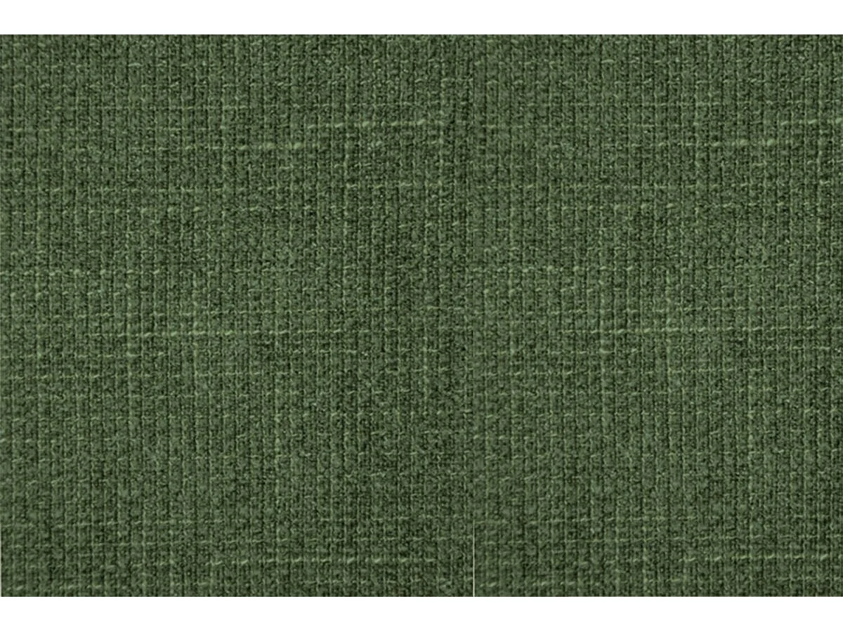Lit coffre 140x190cm avec tête de lit lignes Tissu Vert - Hauteur totale : 39cm