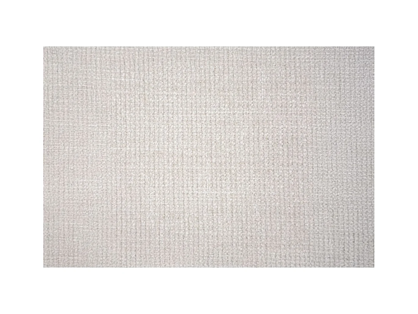Lit coffre 140x190cm avec tête de lit lignes Tissu Beige clair - Hauteur totale : 39cm