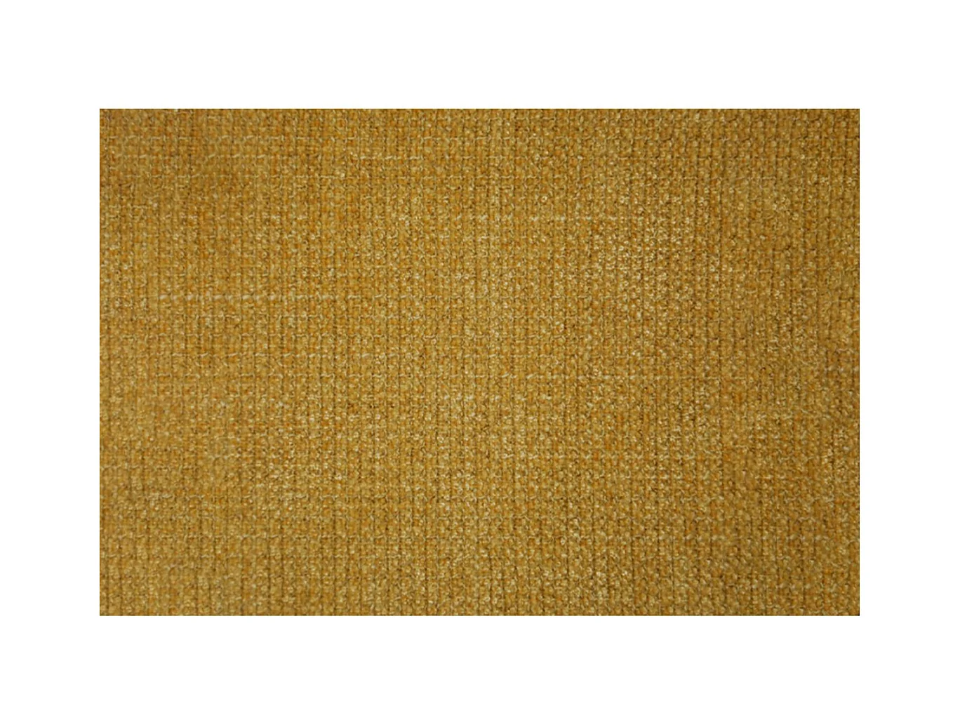 Lit coffre 140x190cm avec tête de lit lignes Tissu Jaune - Hauteur totale : 39cm