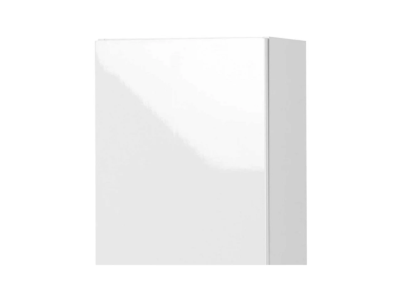 Hochschrank mit 2 Türen Anthrazit