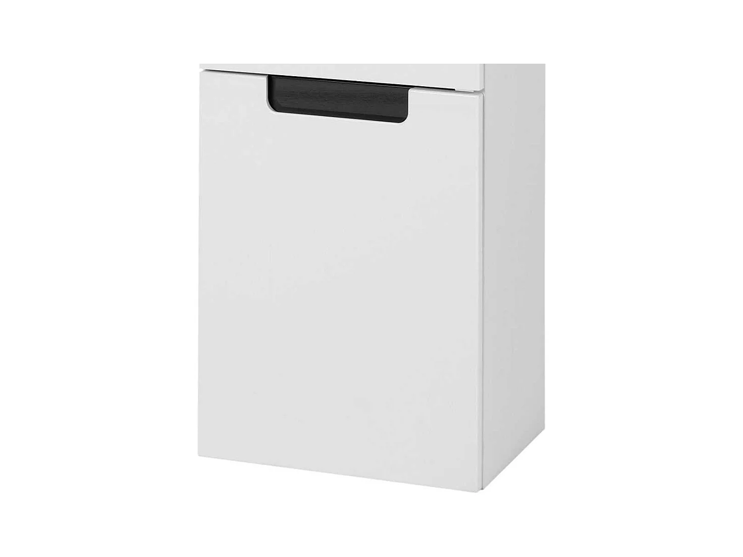 Hochschrank mit 2 Türen Anthrazit