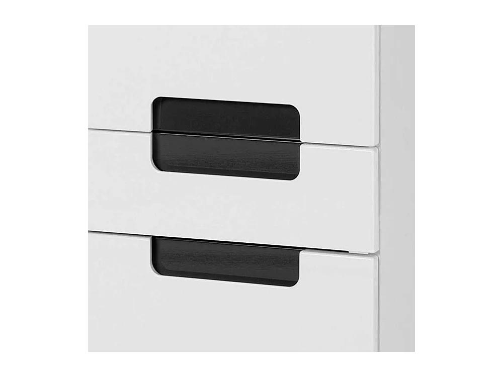 Hochschrank mit 2 Türen Anthrazit