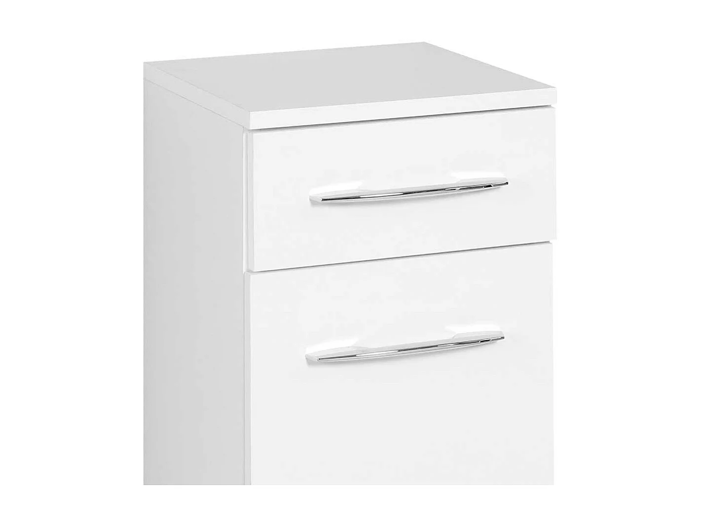 Unterschrank in Weiß 1 türig