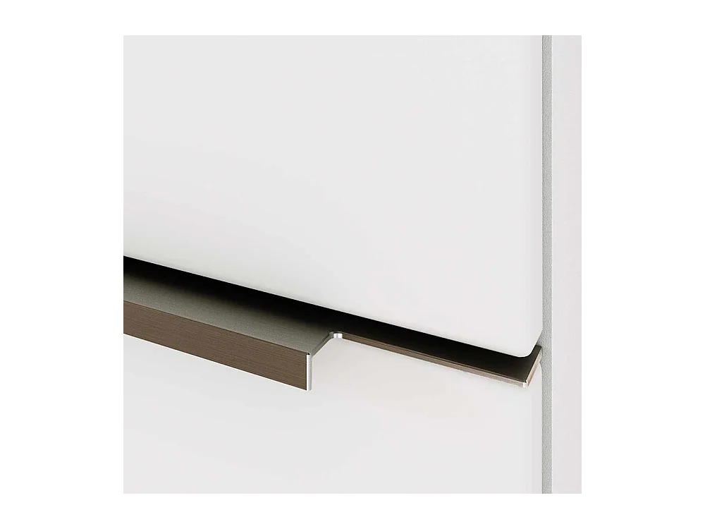 Badezimmerhochschrank in Weiß 180 cm hoch