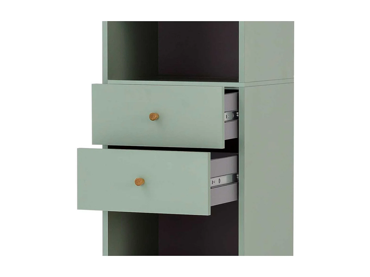 Hochschrank für Badezimmer im Skandi Design Made in Germany