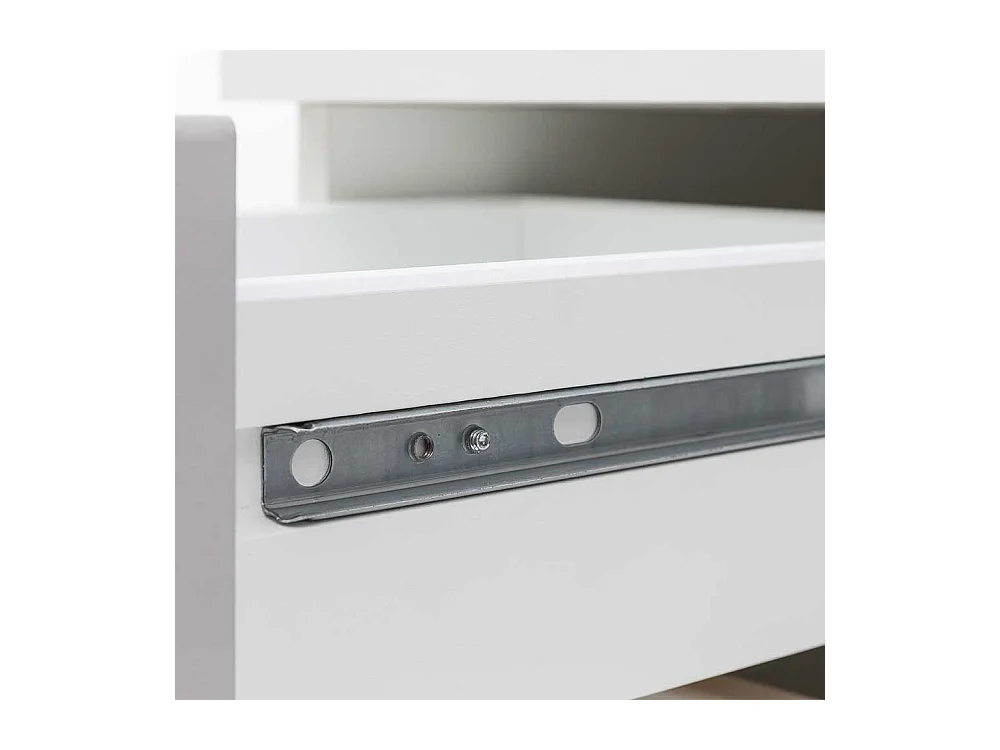 Badkommode in Hochglanz Weiß 60 cm breit