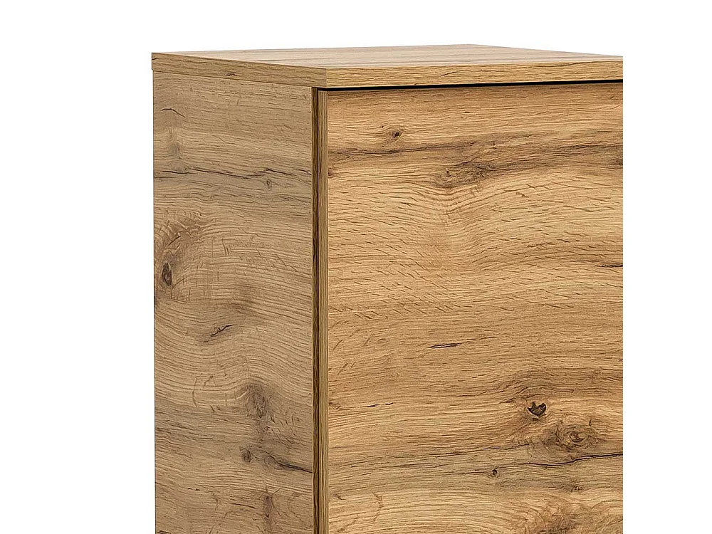 Bad Midischrank in Wildeichefarben Touchwood 2 türig