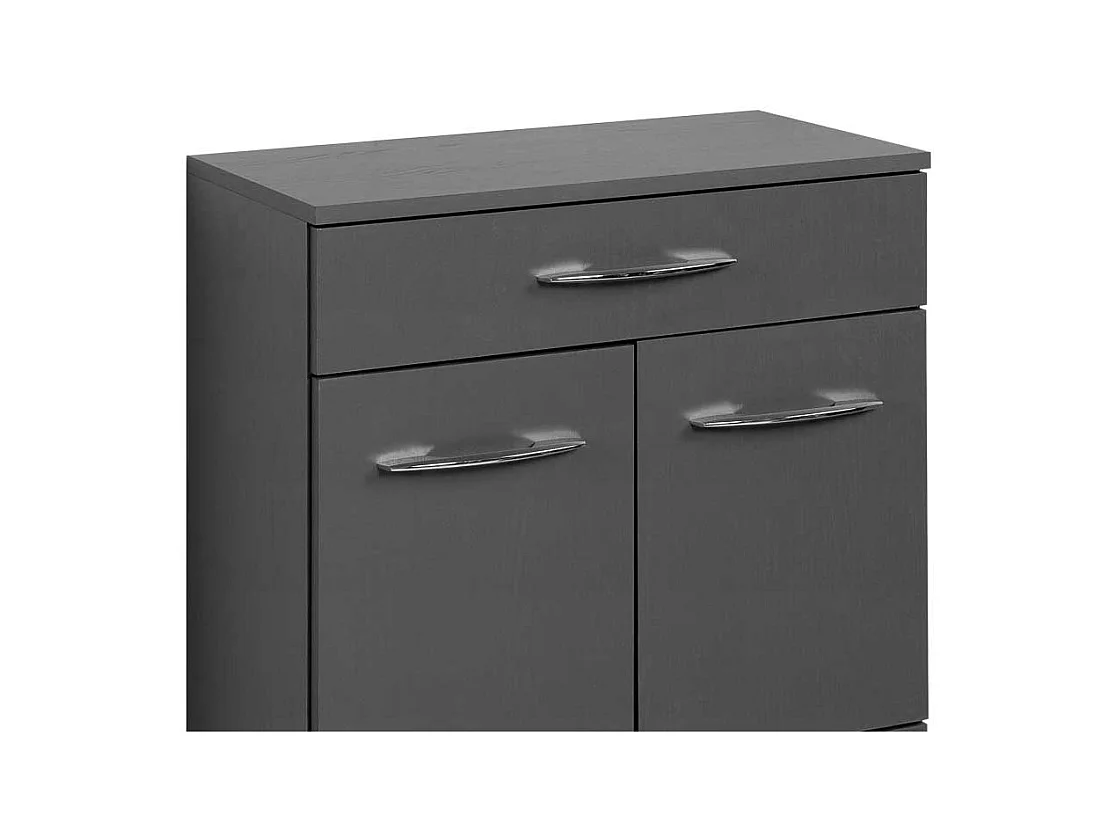 Badschrank in Grau 60 cm breit