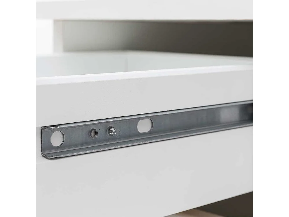 Weißer Bad Hochschrank 180 cm hoch 2-türig