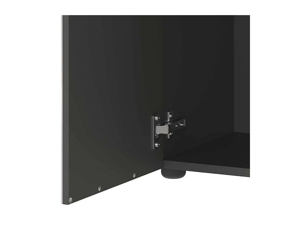 Badezimmer Schrank modern Made in Germany Front glasbeschichtet