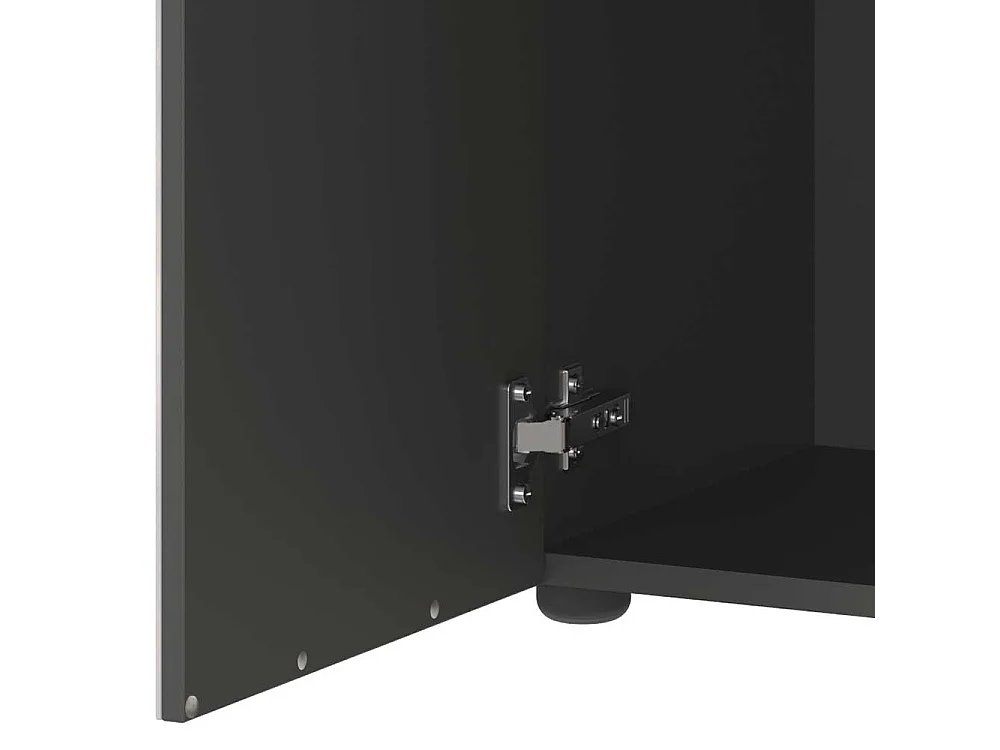 Badezimmer Schrank modern Made in Germany Front glasbeschichtet