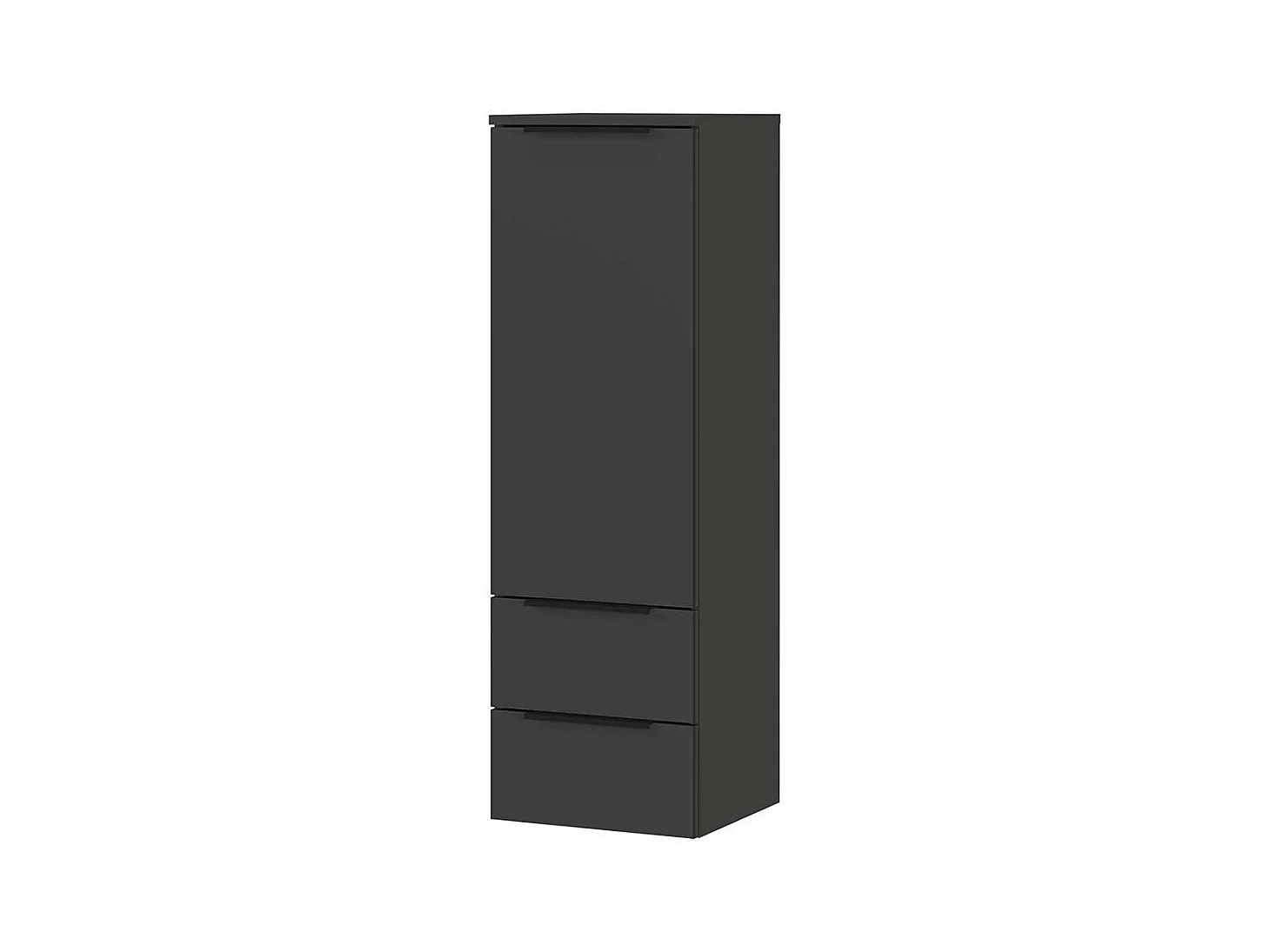 Badezimmer Schrank in Dunkelgrau Made in Germany