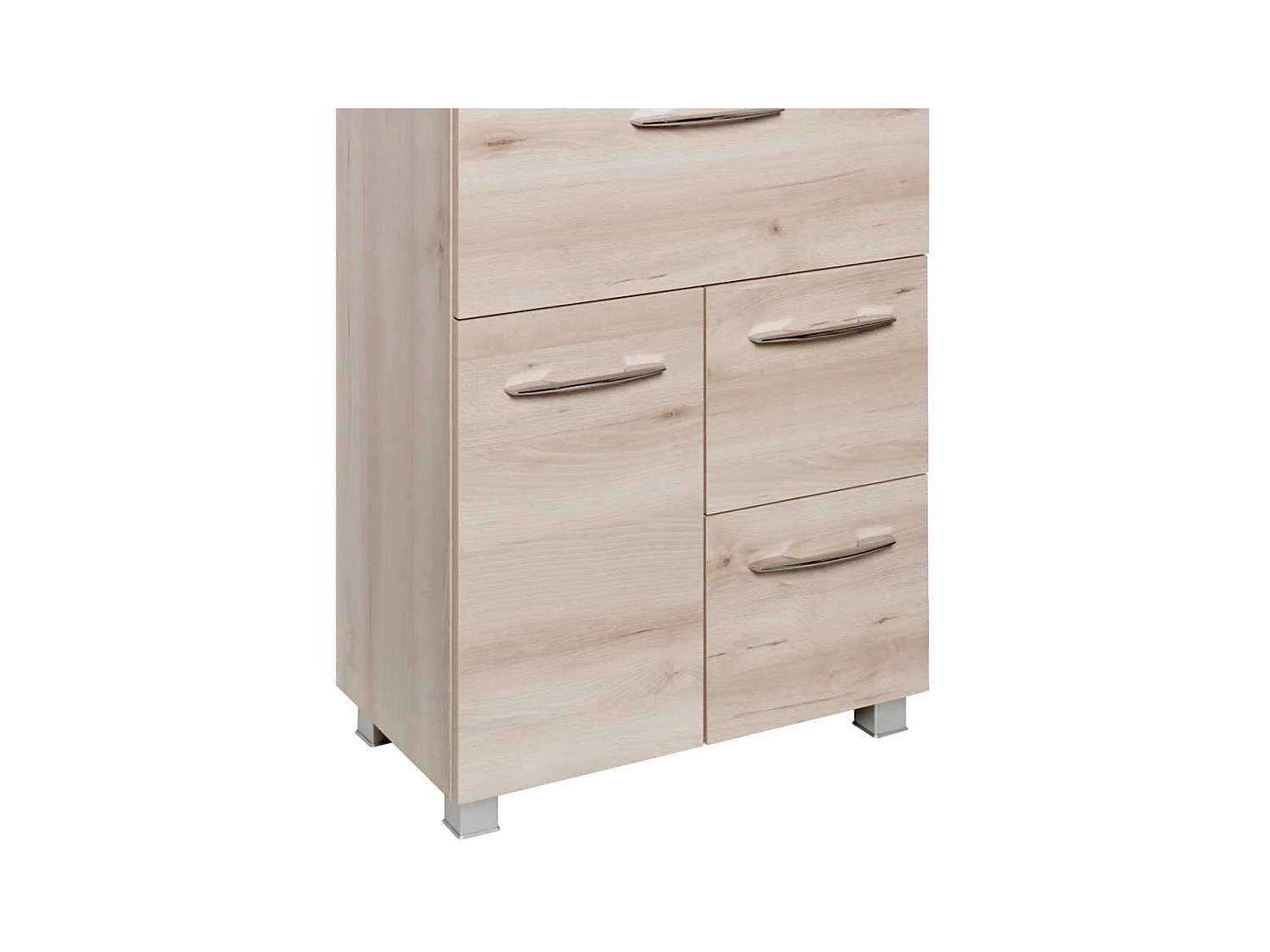 Badezimmer Hochschrank in Buche 60 cm