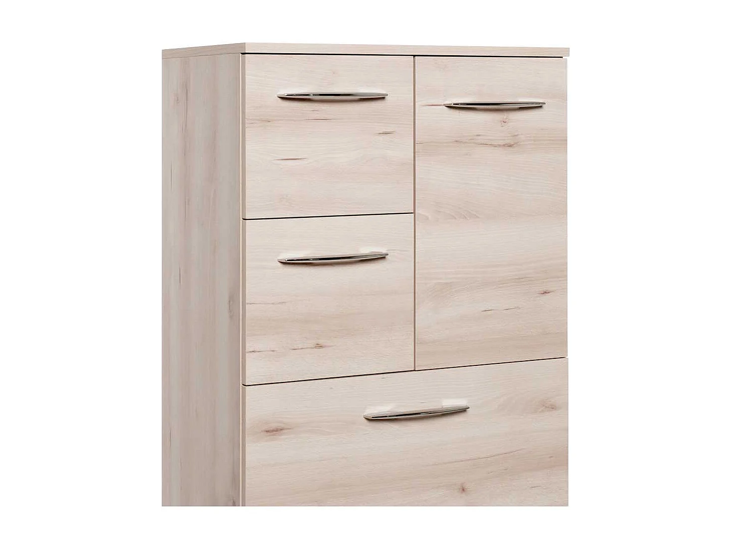 Badezimmer Hochschrank in Buche 60 cm