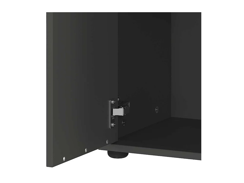 Hochschrank Badschrank mit einer Schublade und einem offenen Fach