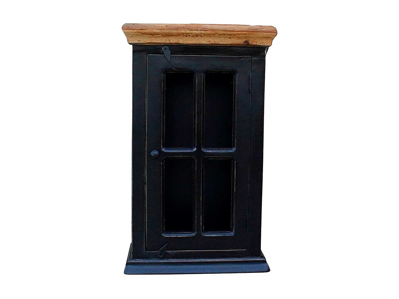 Hängeschrank in Schwarz 1 türig