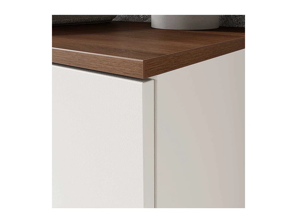 Midischrank Badezimmer 125 cm hoch einer Schublade