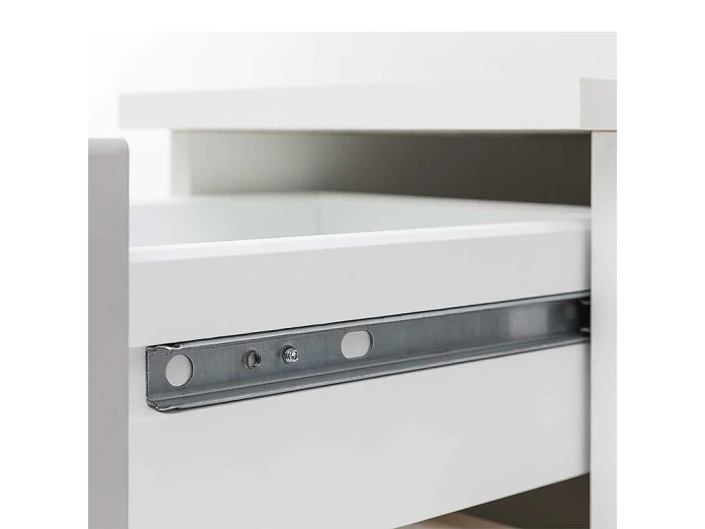 Hochschrank in Hochglanz Weiß Badezimmer