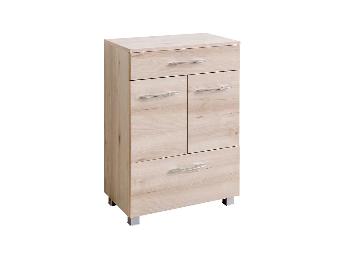 Badezimmer Unterschrank in Buche hell Made in Germany