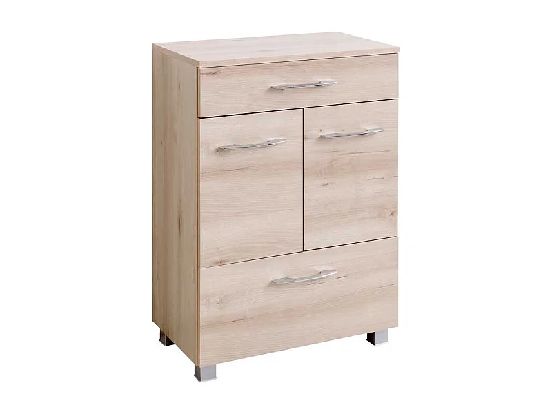 Badezimmer Unterschrank in Buche hell Made in Germany