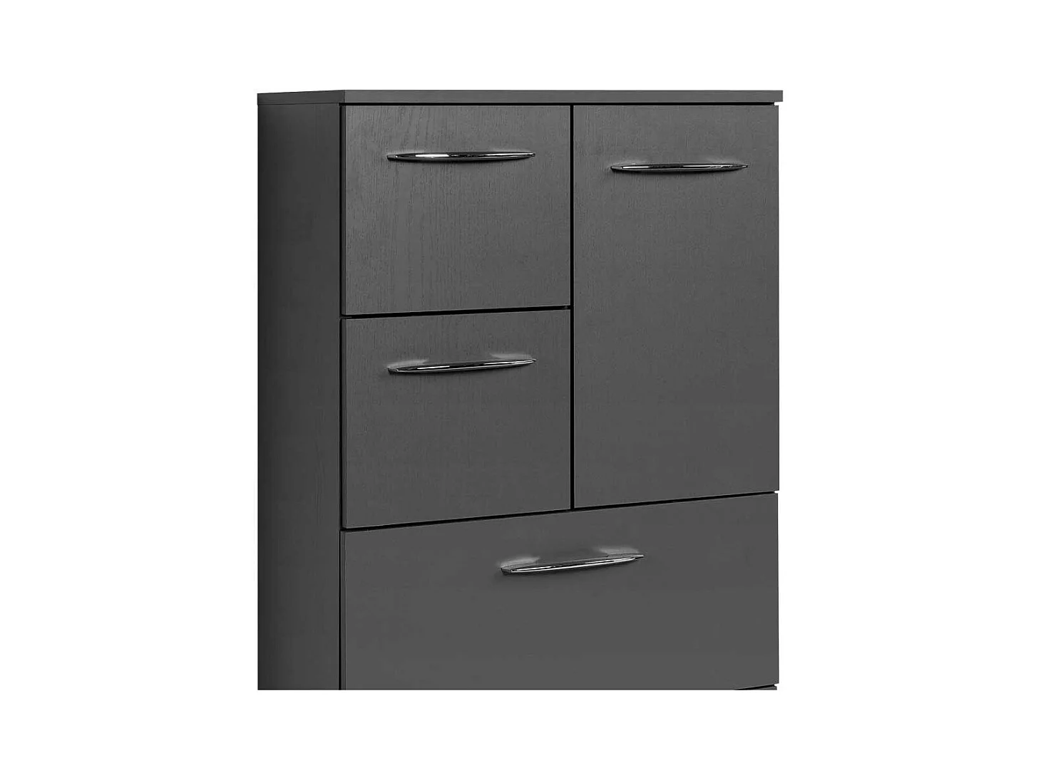 Midischrank in Grau 60 cm breit