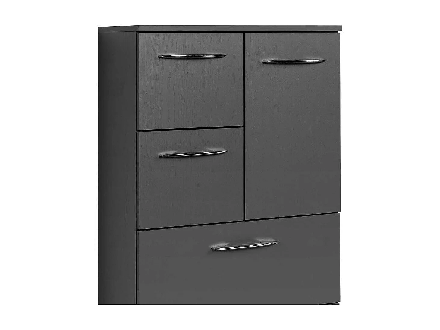Midischrank in Grau 60 cm breit