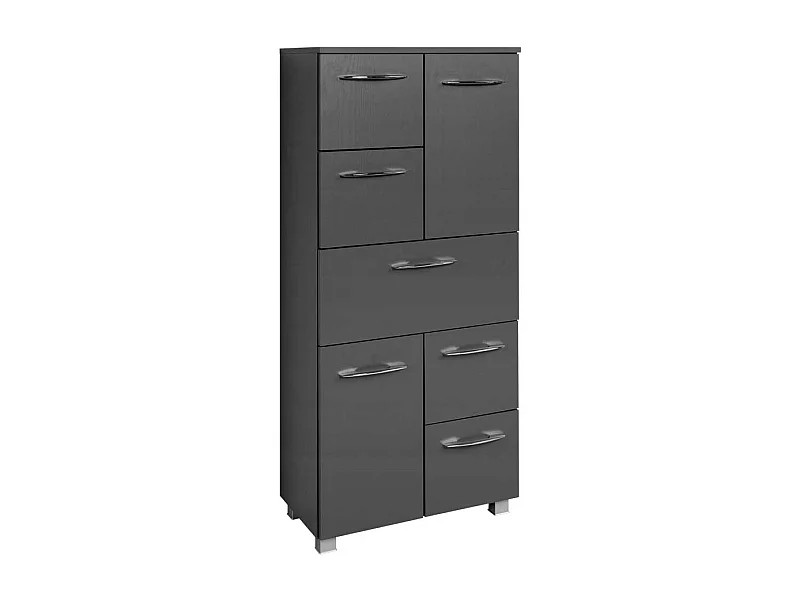 Midischrank in Grau 60 cm breit