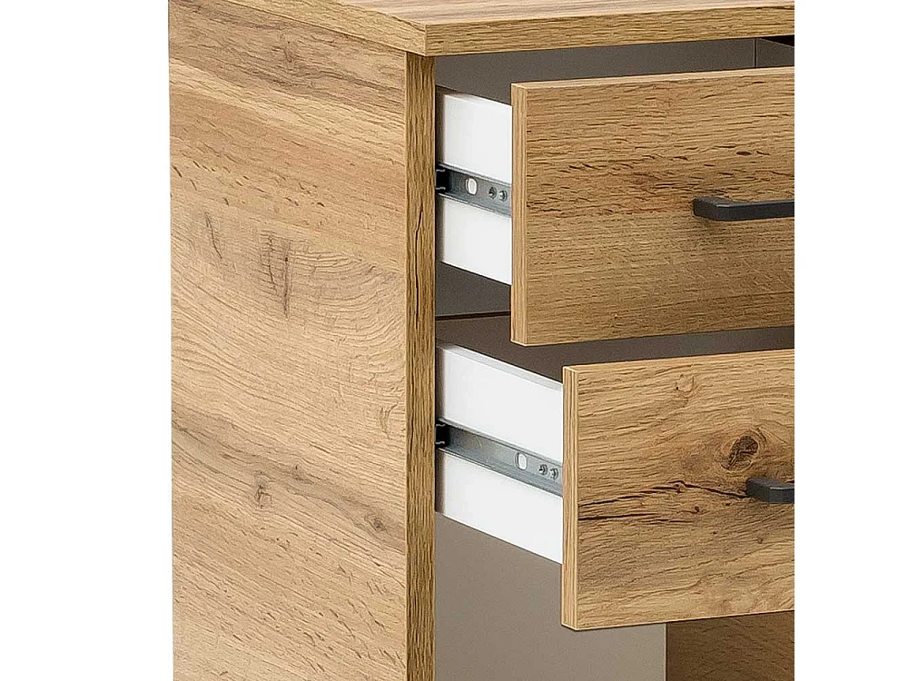 Bad Unterschrank in Wildeichefarben Touchwood 1 türig