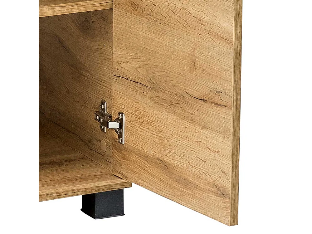 Bad Unterschrank in Wildeichefarben Touchwood 1 türig