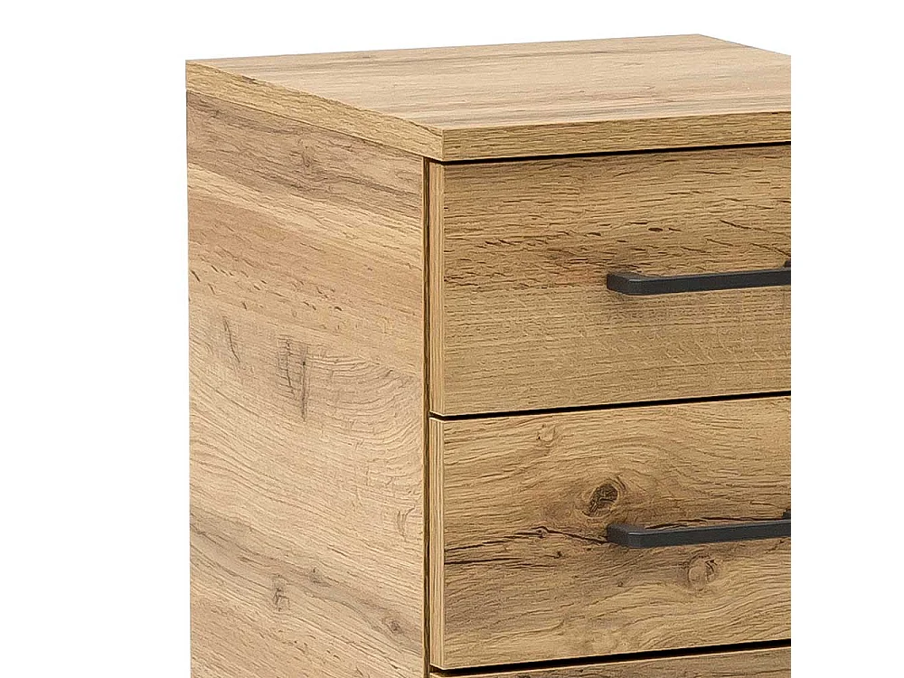 Bad Unterschrank in Wildeichefarben Touchwood 1 türig