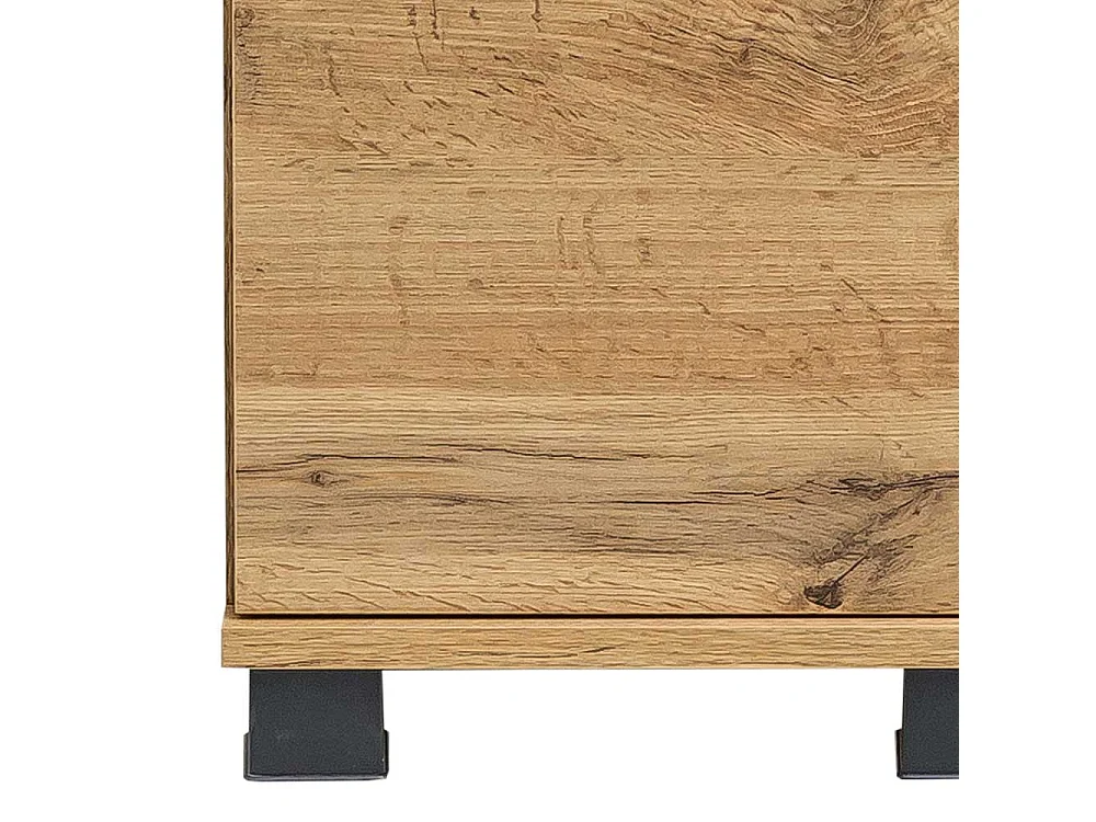 Bad Unterschrank in Wildeichefarben Touchwood 1 türig