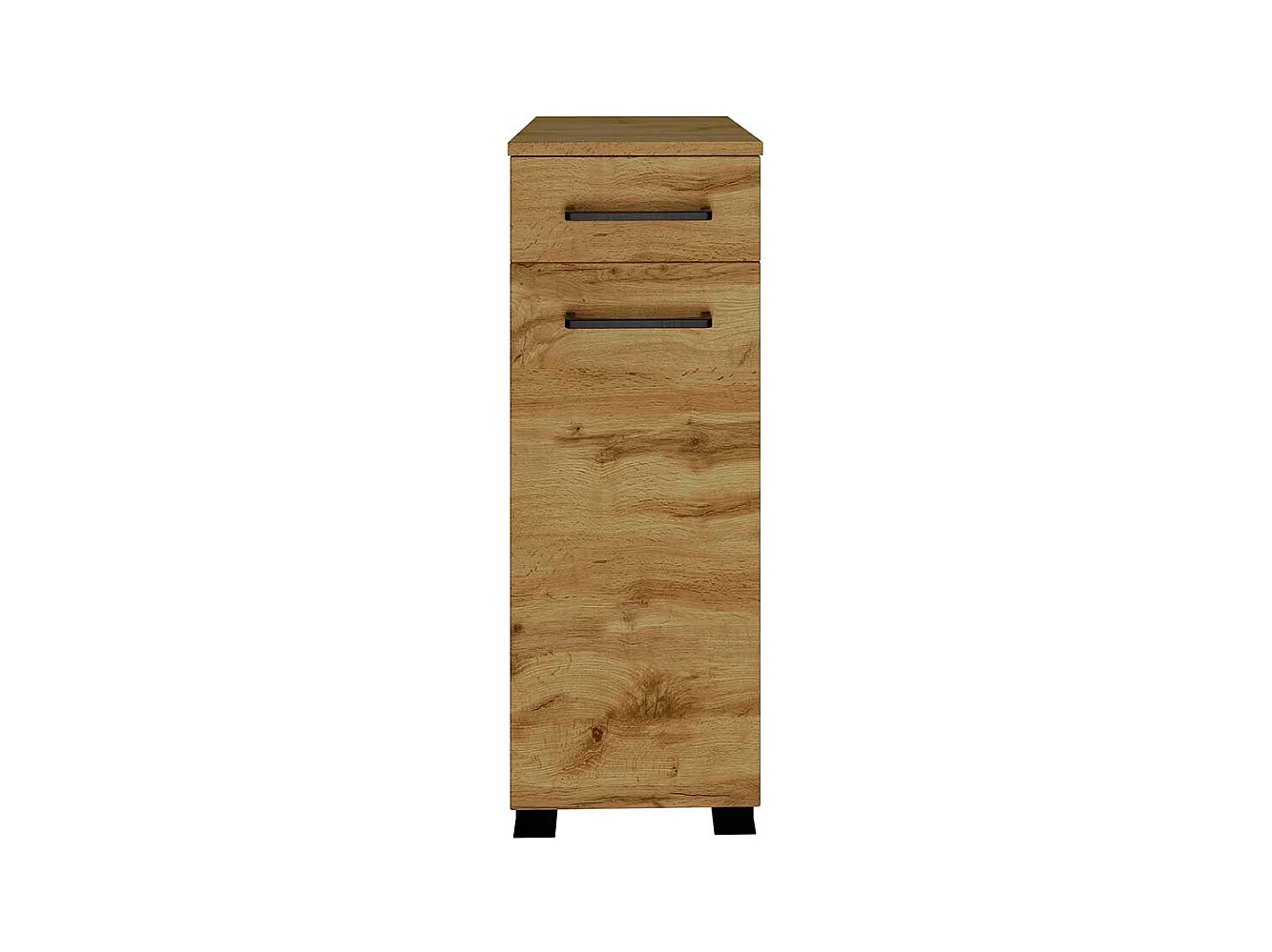 Bad Unterschrank schmal hängend oder stehend Wildeichefarben