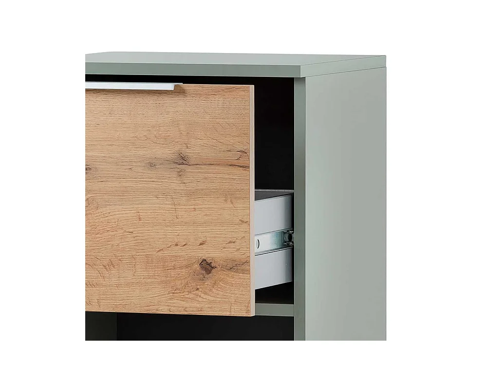 Badezimmermidischrank im Skandi Design 110 cm hoch