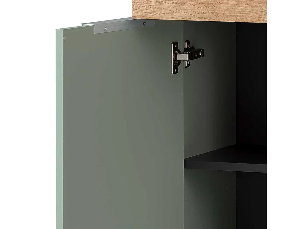 Badezimmermidischrank im Skandi Design 110 cm hoch