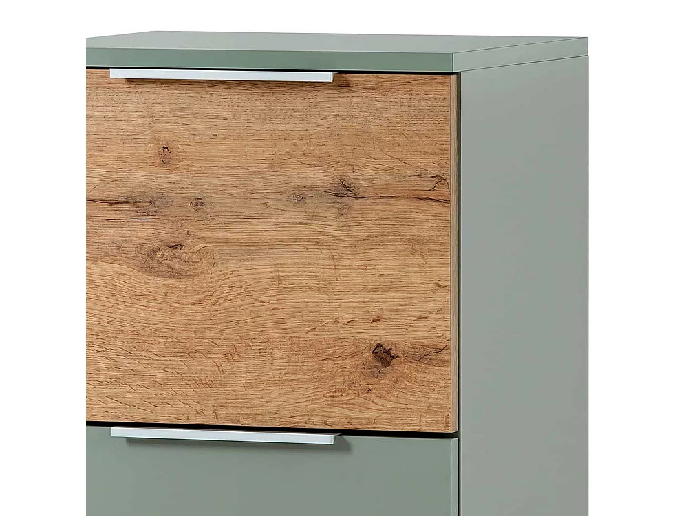 Badezimmermidischrank im Skandi Design 110 cm hoch