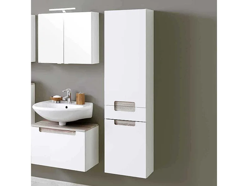 Midischrank hängend Eiche Nachbildung