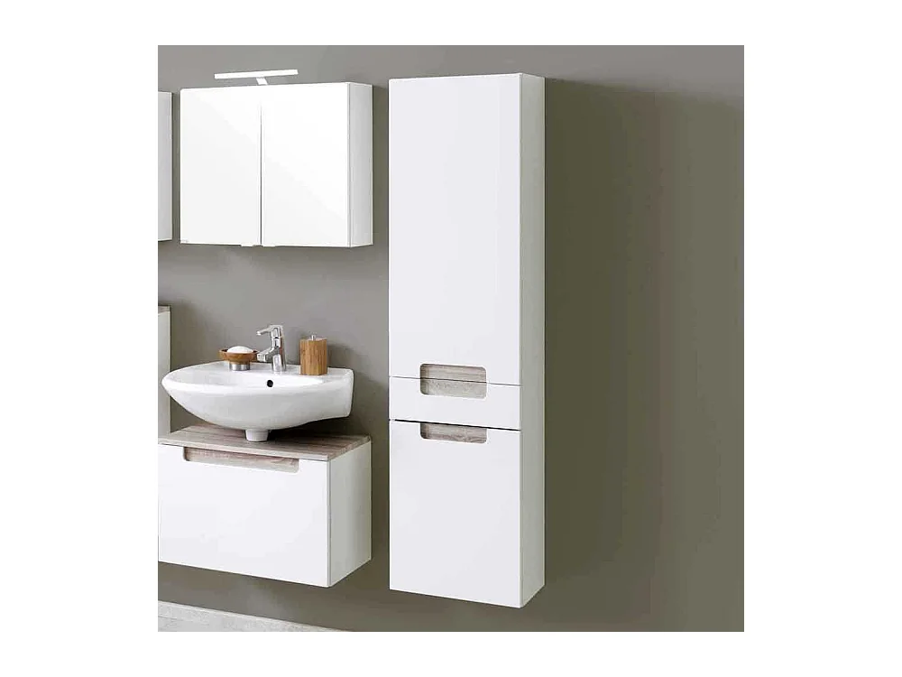 Midischrank hängend Eiche Nachbildung