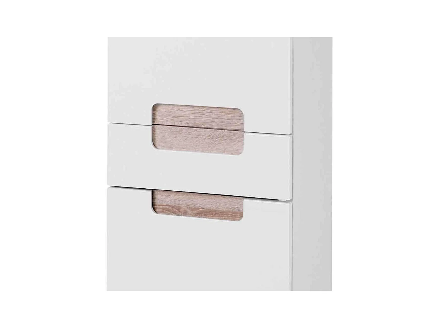 Midischrank hängend Eiche Nachbildung