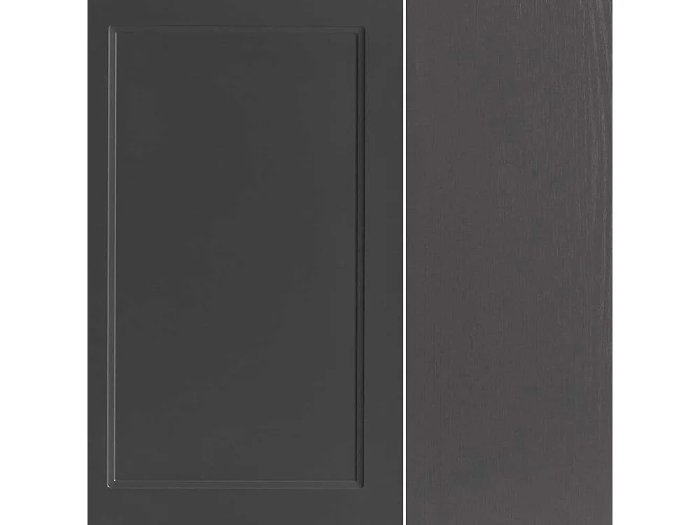 Badschrank Badezimmerschrank mit Holzwerkstofftür und Metallgriffen