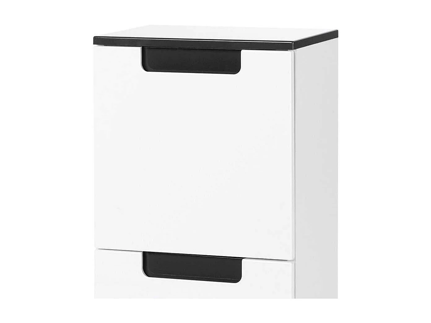 Badschrank aus MDF Anthrazit