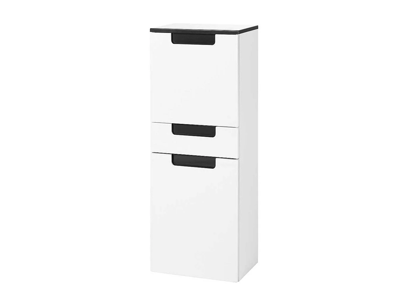 Badschrank aus MDF Anthrazit