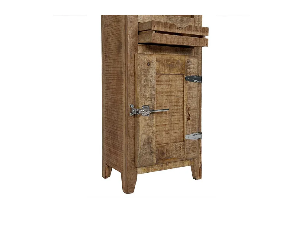 Badschrank im Shabby Chic Stil Mangobaum Massivholz