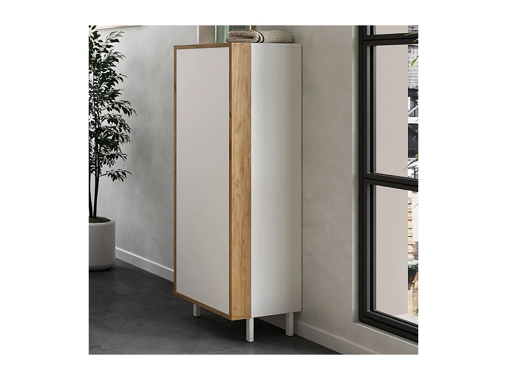 Hochschrank Badhochschrank 39 cm breit 120 cm hoch