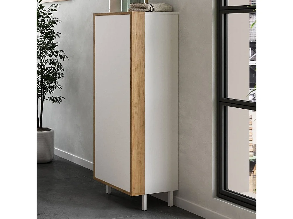 Hochschrank Badhochschrank 39 cm breit 120 cm hoch