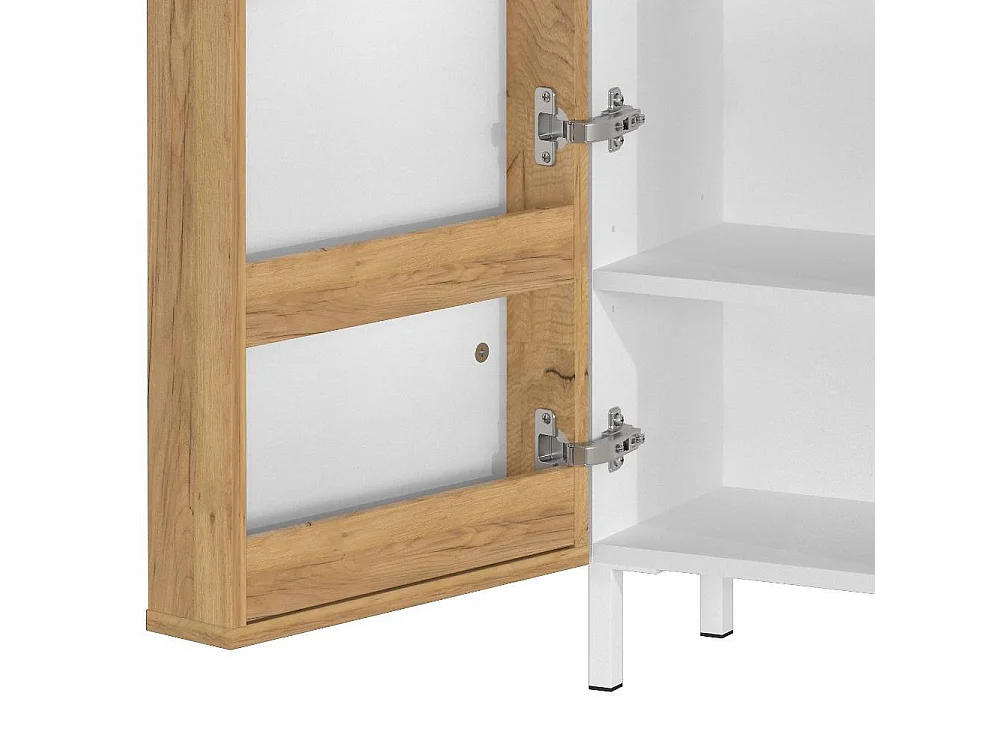 Hochschrank Badhochschrank 39 cm breit 120 cm hoch