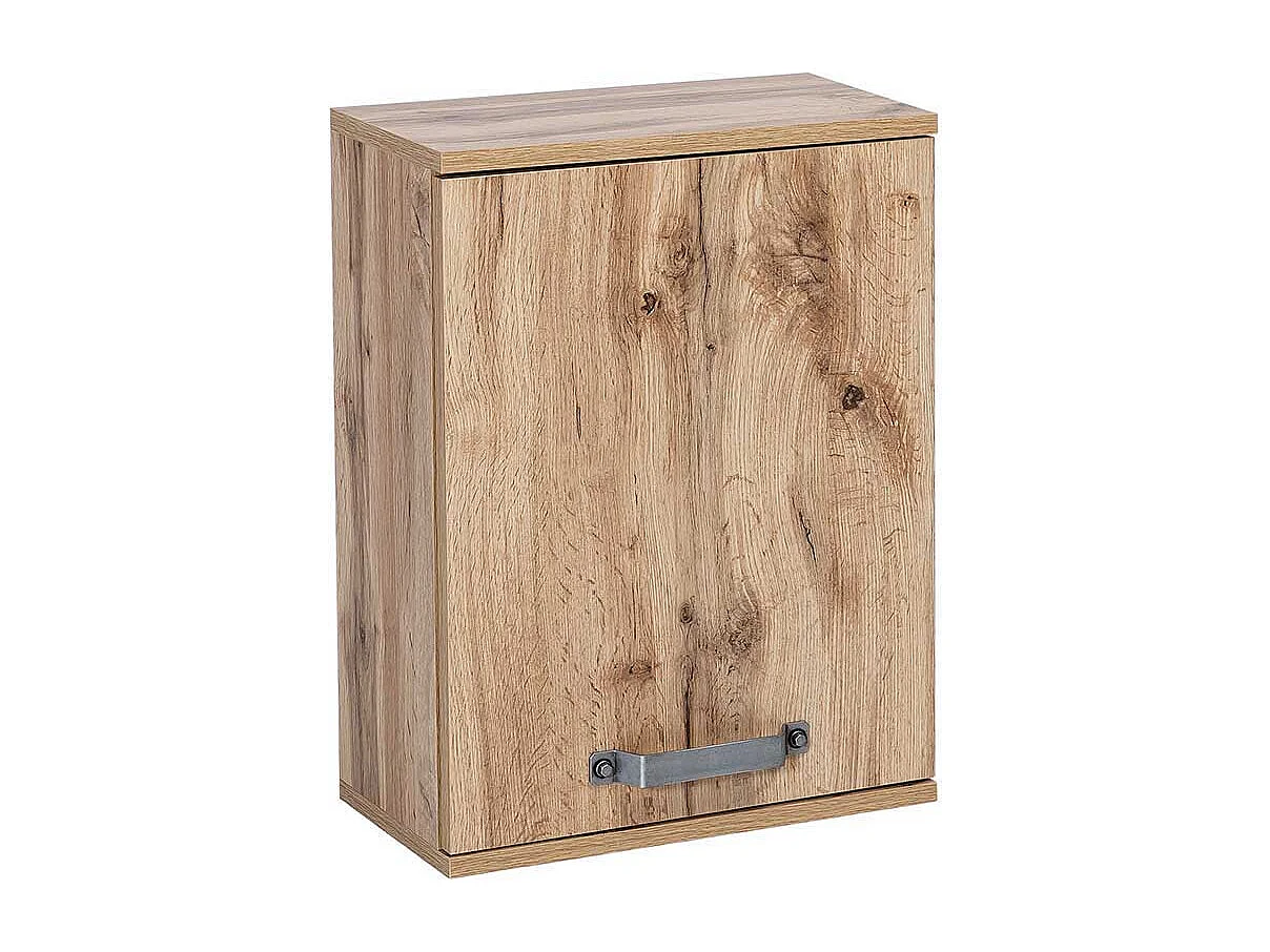 Badezimmer Hängeschrank in Wildeichefarben 40 cm breit