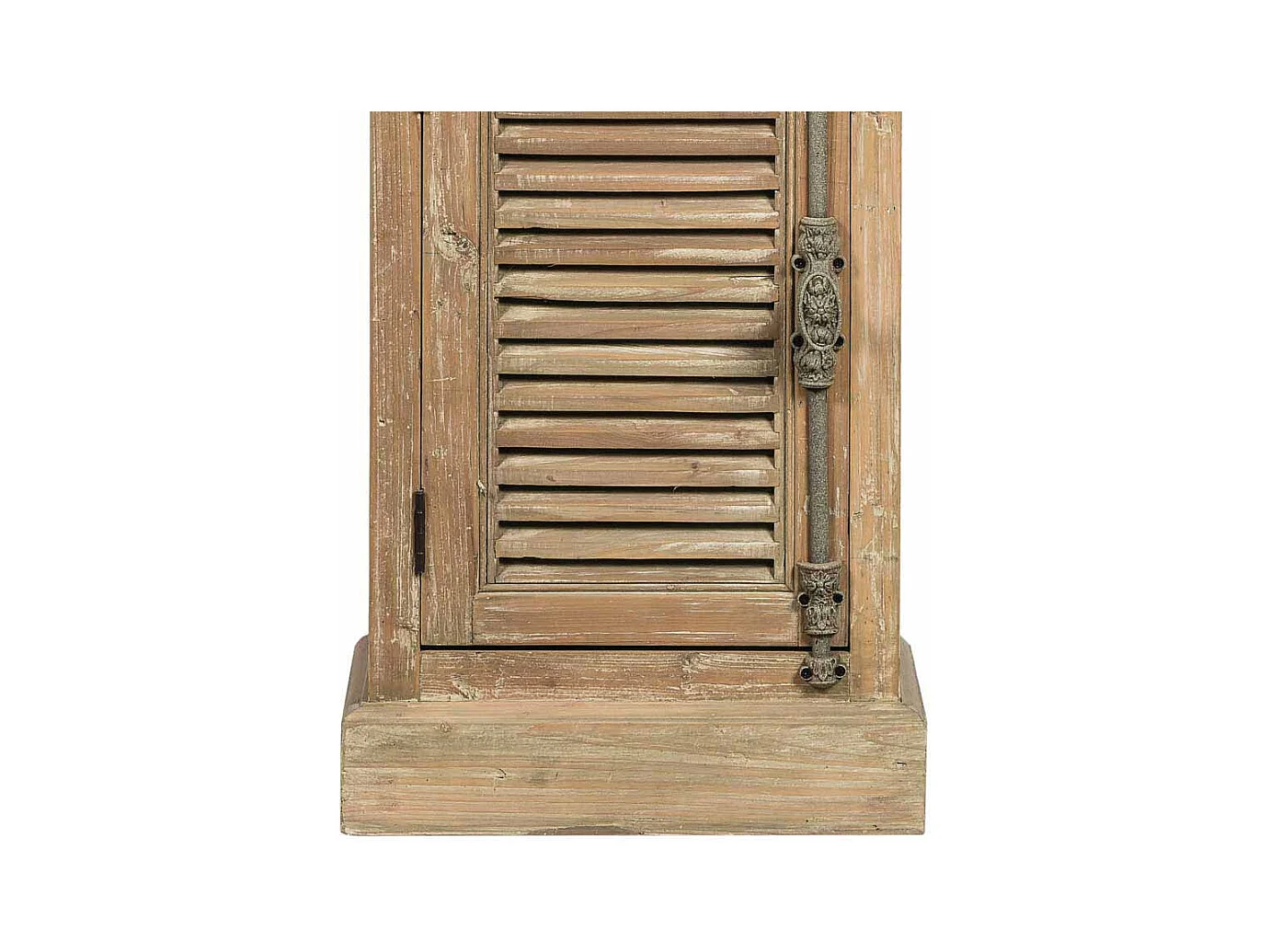 Badezimmer Hochschrank aus Kiefer Antik Finish