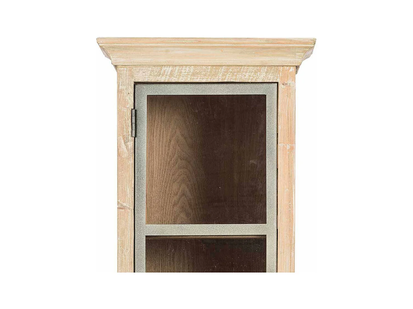 Badezimmer Hochschrank aus Kiefer Antik Finish