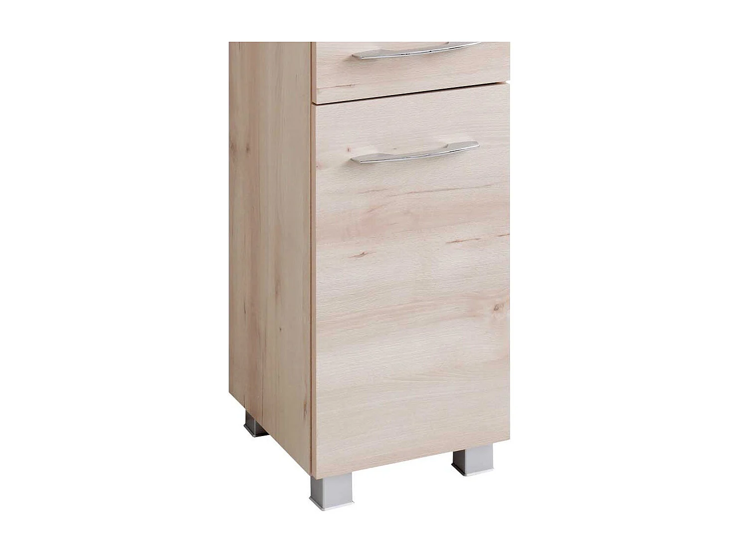 Badezimmer Hochschrank in Buche 30 cm breit